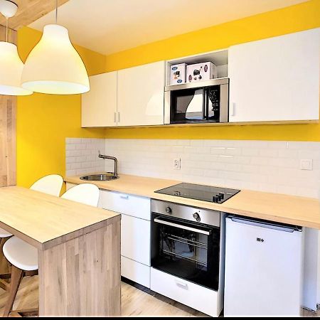 Centre Saint-Gervais Studio Jaune Moderne Proche Telecabine 2 Pers المظهر الخارجي الصورة