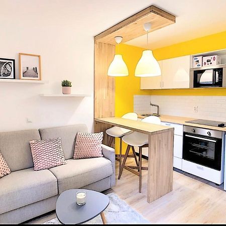 Centre Saint-Gervais Studio Jaune Moderne Proche Telecabine 2 Pers المظهر الخارجي الصورة