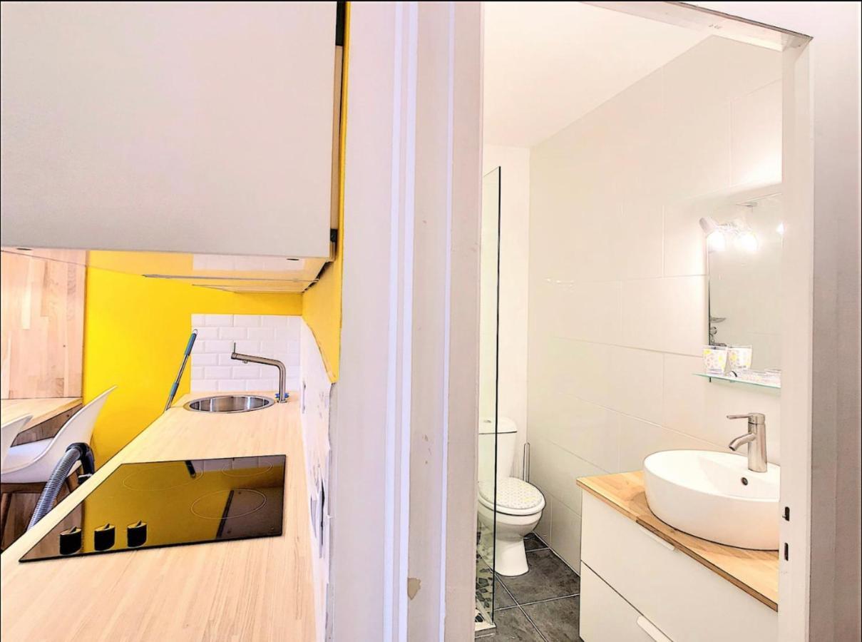 Centre Saint-Gervais Studio Jaune Moderne Proche Telecabine 2 Pers المظهر الخارجي الصورة
