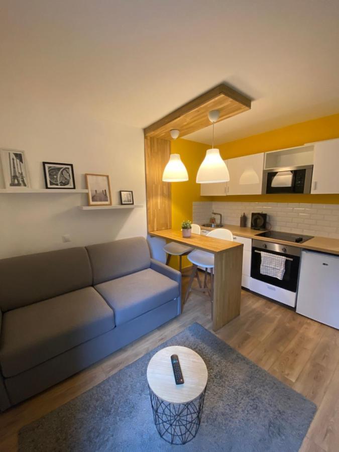 Centre Saint-Gervais Studio Jaune Moderne Proche Telecabine 2 Pers المظهر الخارجي الصورة