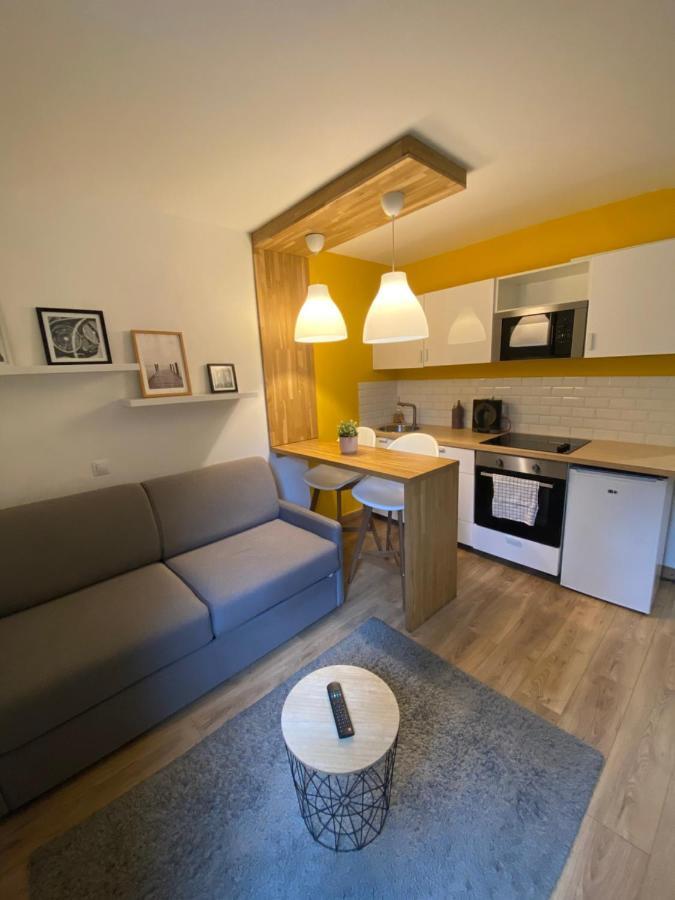 Centre Saint-Gervais Studio Jaune Moderne Proche Telecabine 2 Pers المظهر الخارجي الصورة